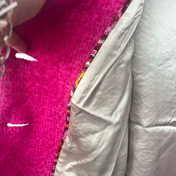 J. Crew Collection Pink Wool Jacket - Picture 3 of 6